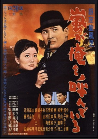 Постер: Ginza Whirlwind: The Call of the Storm